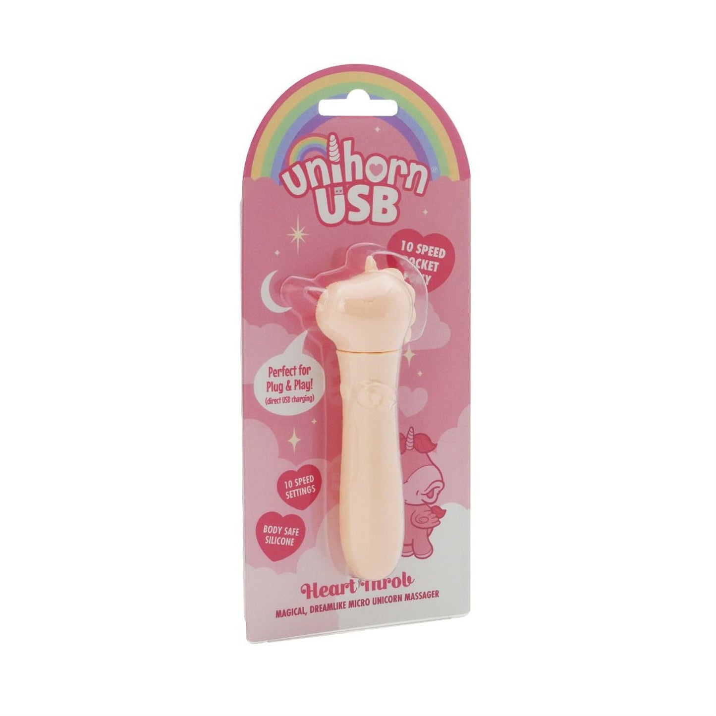 Unihorn - Heart Throb Massaging Clitoral Vibrator