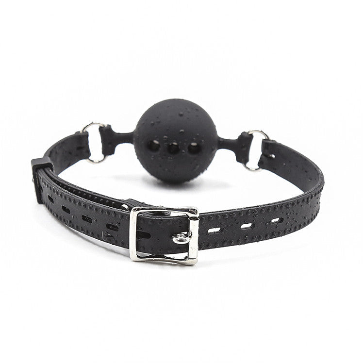 The Horny Company - Black Dragon Bondage Ball Gag Black Small