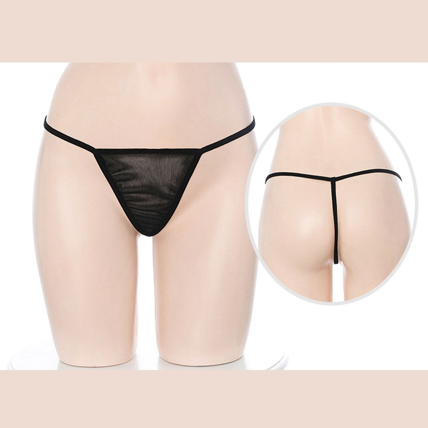 Fee Et Moi - Pure Temptation Sexy Halter Open Back with Matching Panty Burgundy One Size