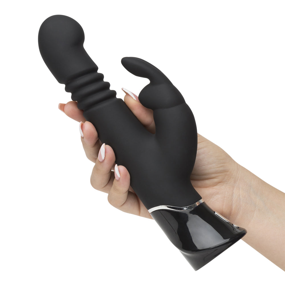 Fifty Shades Of Grey - Greedy Girl Rechargeable Thrusting Rabbit Vibrator
