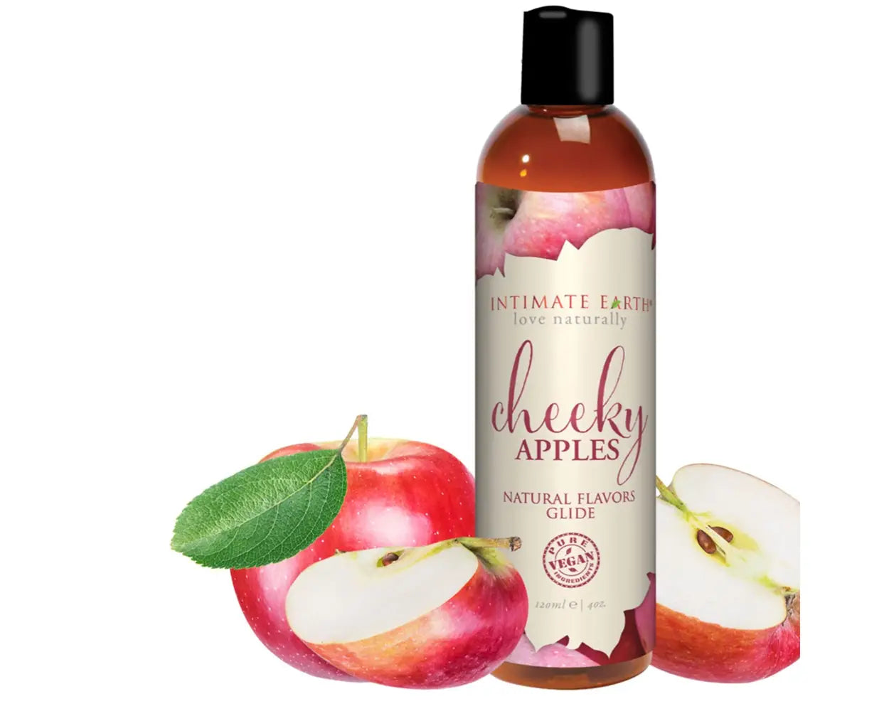 Intimate Earth - Natural Flavors Glide Cheeky Apples 60 ml