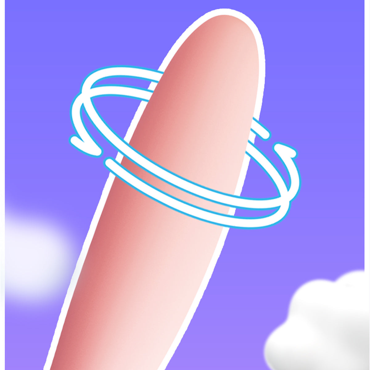 KissToy - Polly Max 3.0 App-Controlled Rotating and Heating Clitoral Vibrator Pink