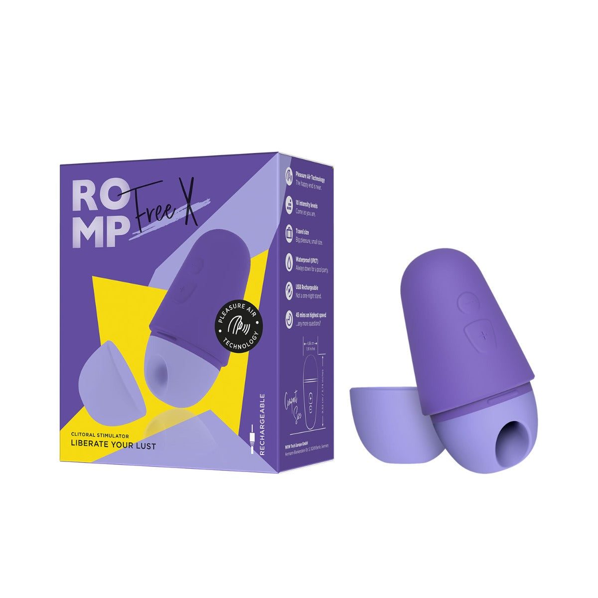 ROMP - Free X Rechargeable Clitoral Stimulator