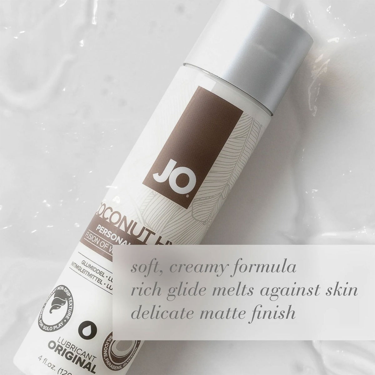 System Jo - Coconut Hybrid Original Oil and Water Based Personal Lubricant 120ml