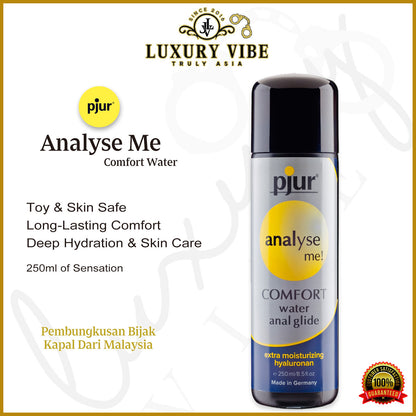 Pjur Analyse Me Comfort Pelincir Gelincir Ana Hyaluron Sangat Melembap dan Berasaskan Air 250ml *