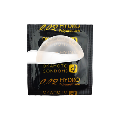 Okamoto - Kondom Poliuretana Hidro 0.02 3 Pcs