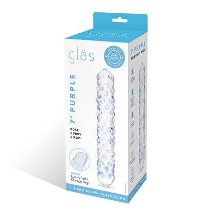 Glas - Dildo Kaca Rose Nubby