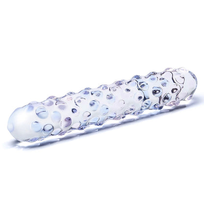 Glas - Dildo Kaca Rose Nubby