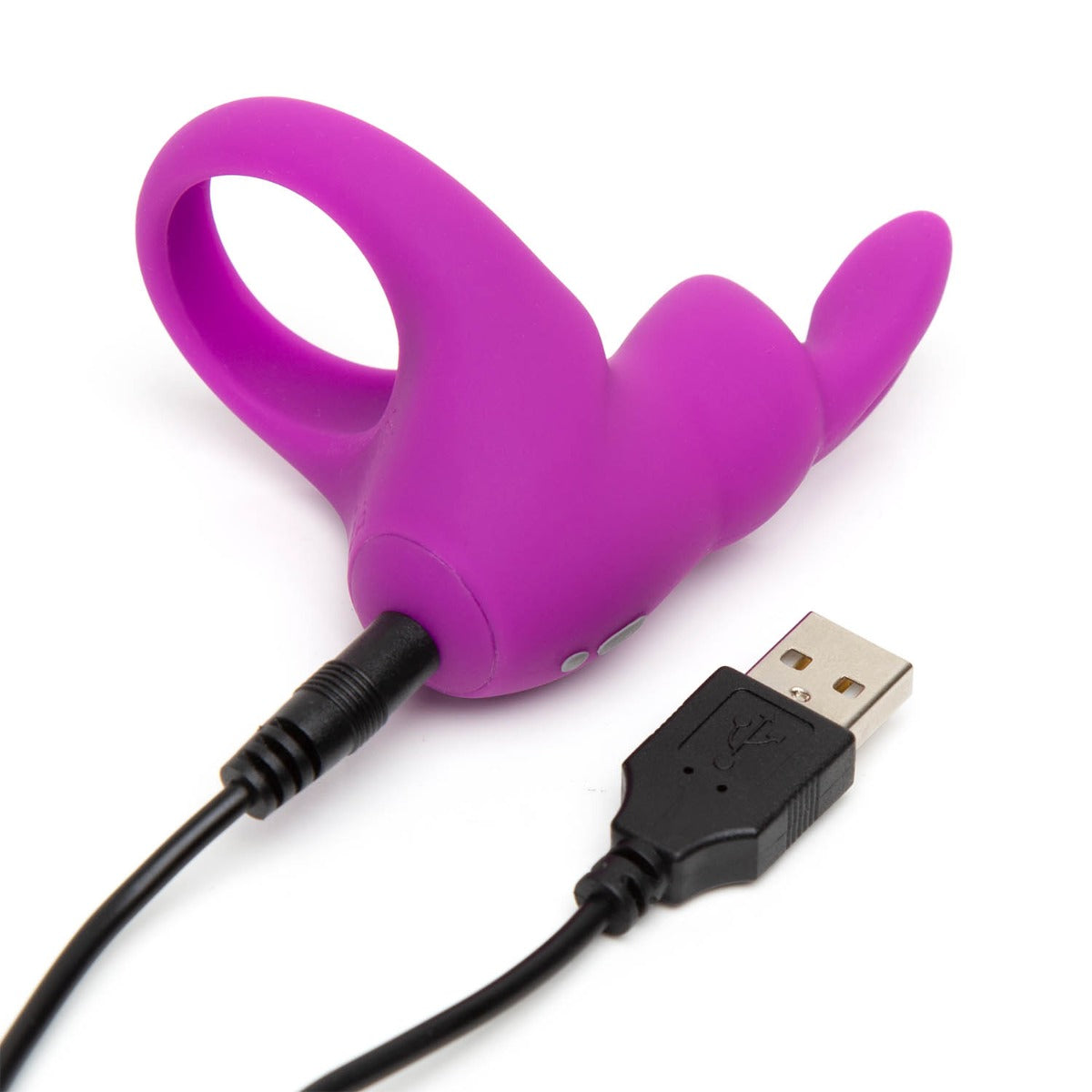 Happy Rabbit Rechargeable Silicone Cock Ring – Vibrating Rabbit Ears