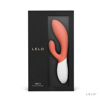 Lelo - Penggetar Arnab Ina 3 (Merah Delima)