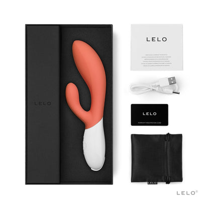 Lelo - Penggetar Arnab Ina 3 (Merah Delima)