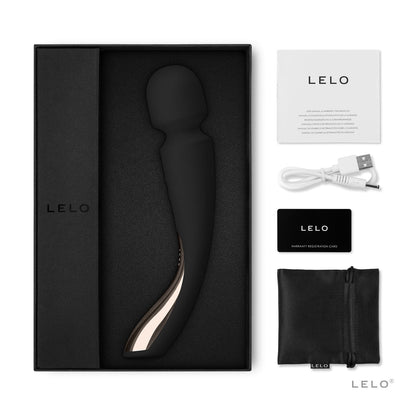 Lelo - Smart Wand 2 Medium Hitam