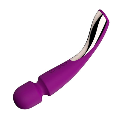 Lelo - Smart Wand 2 Sederhana Merah Mawar Pekat