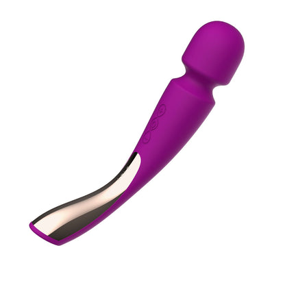 Lelo - Smart Wand 2 Sederhana Merah Mawar Pekat