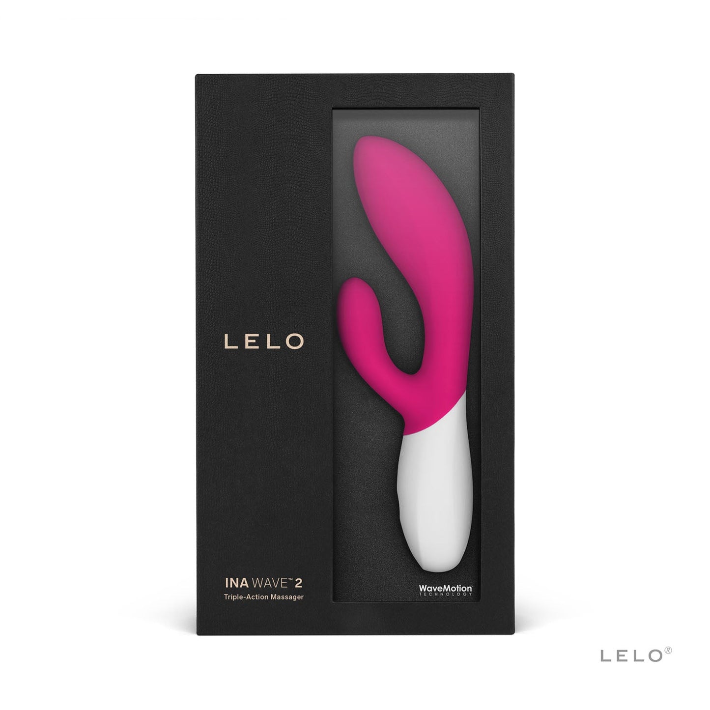 Lelo - Ina Wave 2 Rabbit Vibrator (Cerise)