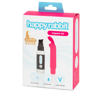 Happy Rabbit - Pek Orgasme Bergetar dengan Gel Perangsang