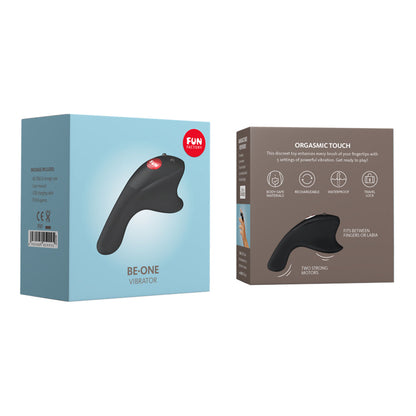 Fun Factory - BE ONE 2.0 Rechargeable Wearable Finger Vibrator Black