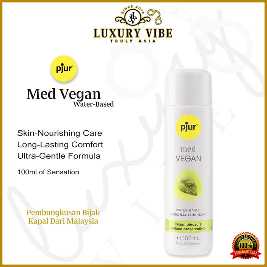Pjur Med Vegan Glide Waterbased Personal Lubricant 100ml