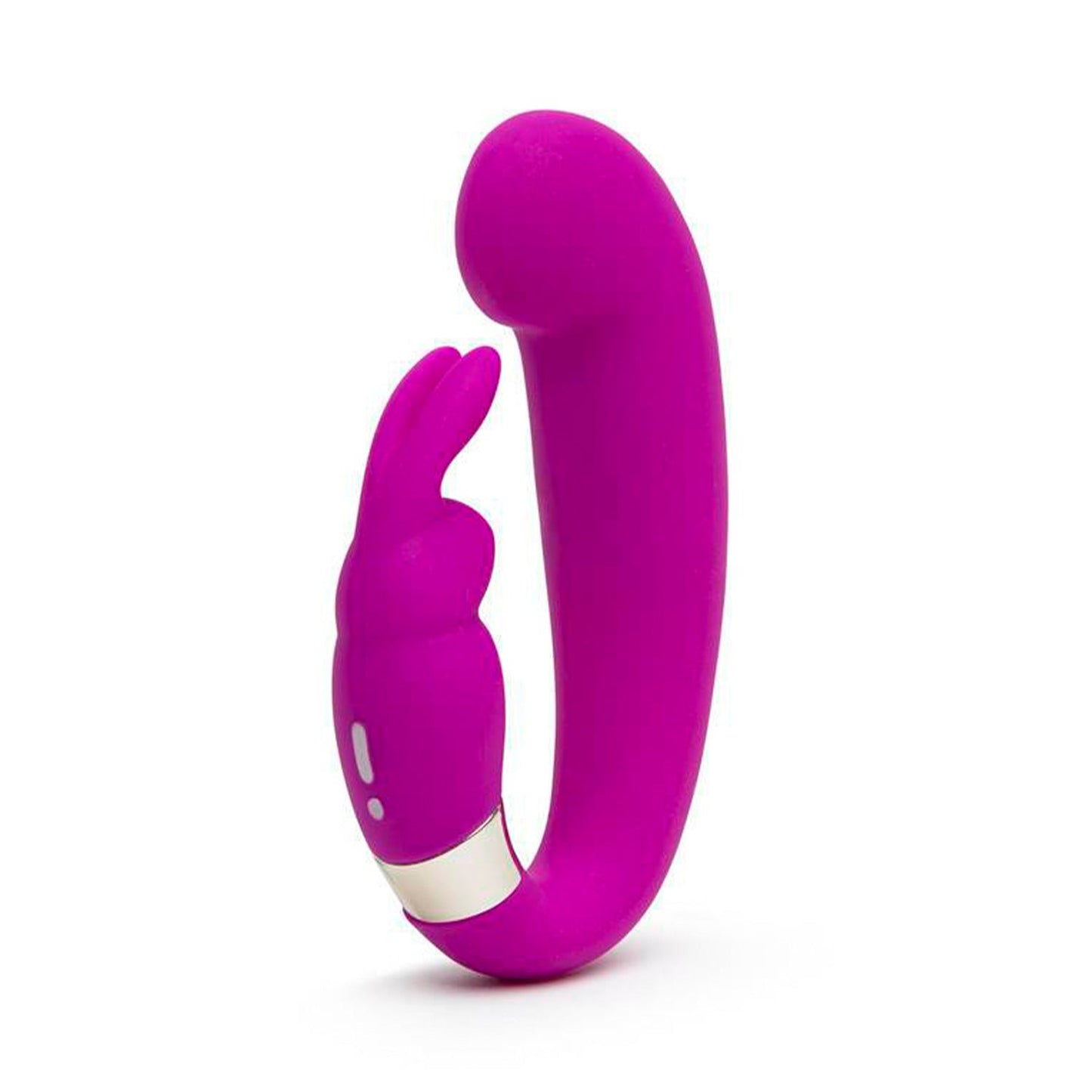 Happy Rabbit - G-spot Clitoral Curve Rechargeable Dual Stimulation Vibrator *