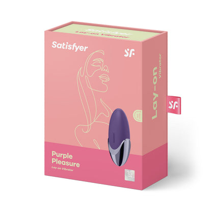 Satisfyer - Perangsang Klitoris Getar Atas Letak Ungu Kenikmatan