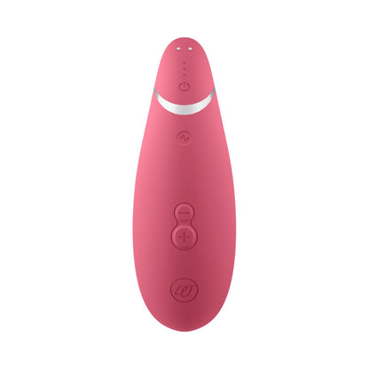 Womanizer - Perangsang Klitoris Boleh Dicas Semula Silikon Premium 2 Raspberi