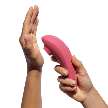 Womanizer - Perangsang Klitoris Boleh Dicas Semula Silikon Premium 2 Raspberi