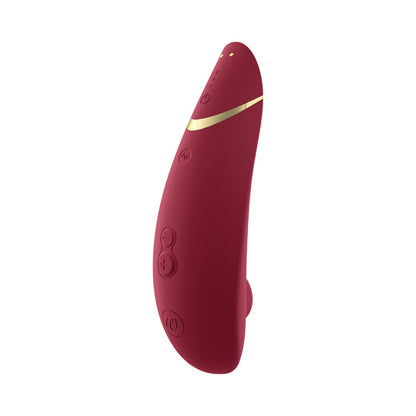 Womanizer - Premium 2 Perangsang Kelentit Boleh Dicas Semula Silikon Bordeaux