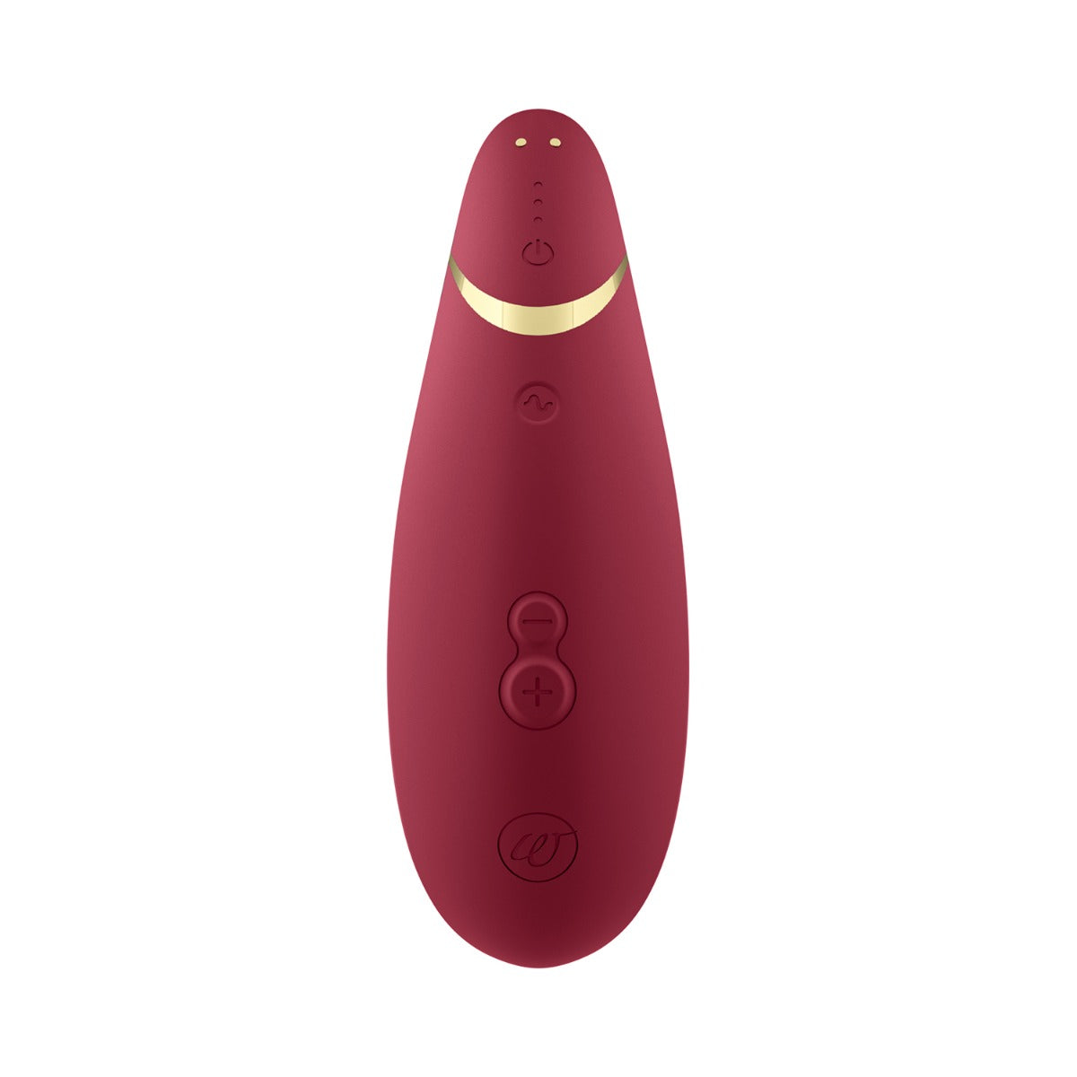 Womanizer - Premium 2 Silicone Rechargeable Clitoral Stimulator Bordeaux