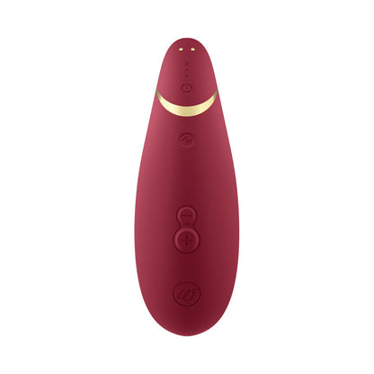 Womanizer - Premium 2 Perangsang Kelentit Boleh Dicas Semula Silikon Bordeaux