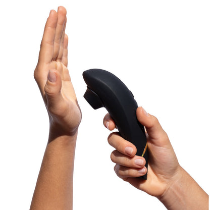 Womanizer - Premium 2 Perangsang Kelentit Boleh Dicas semula Hitam
