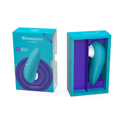 Womanizer - Starlet 3 Perangsang Klitoris Boleh Dicas semula Turquoise
