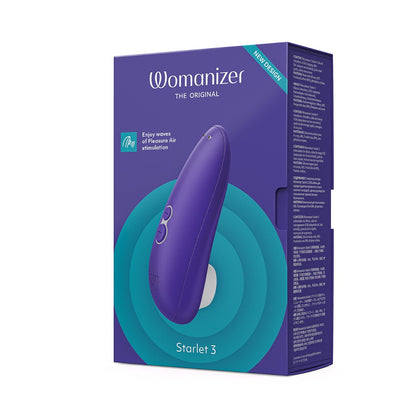 Womanizer - Starlet 3 Perangsang Kelentit Boleh Dicas Semula Indigo