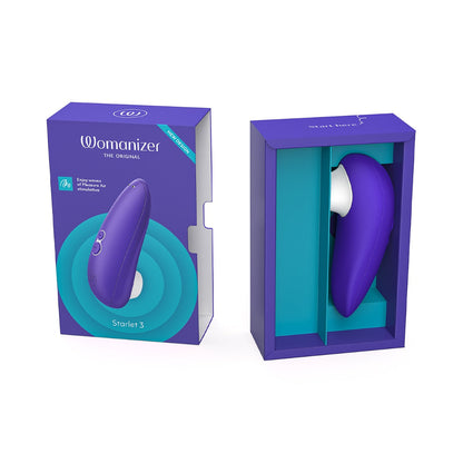 Womanizer - Starlet 3 Perangsang Kelentit Boleh Dicas Semula Indigo