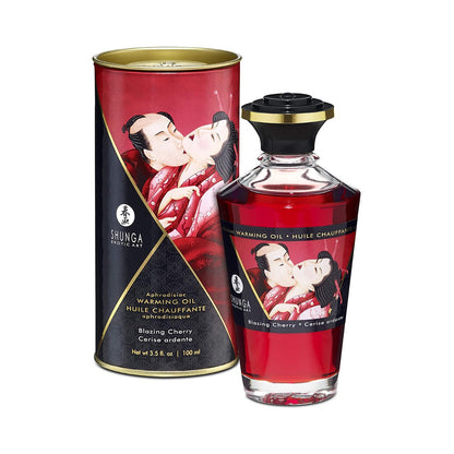 Shunga - Minyak Pemanas Perangsang Ceri Membara 3.5 oz