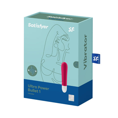 Satisfyer - Peluru Kuasa Ultra 1 Merah