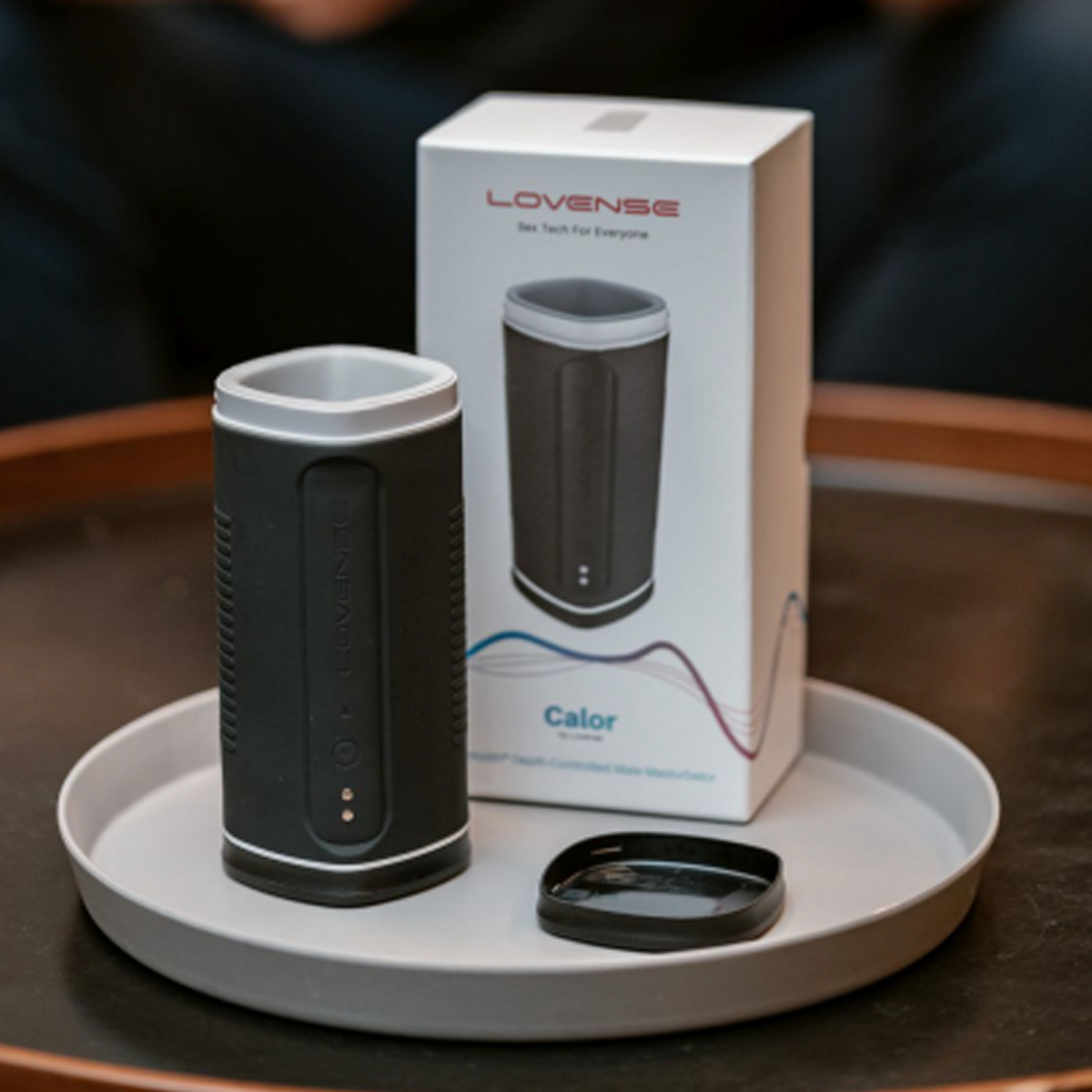 Lovense - Calor | Depth-controlled Heating Male Masturbator | App/Bluetooth