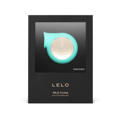 Lelo - Sila Cruise Alat Pengurut Klitoris Sonic Boleh Dicas Semula (Aqua)