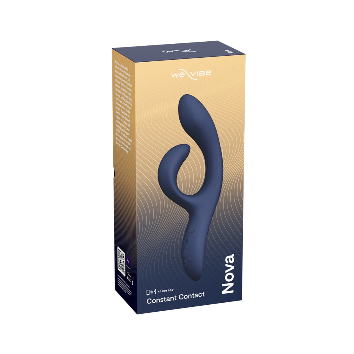 We-Vibe - Nova Gen 2 App Controlled Rechargeable Rabbit Vibrator (Midnight Blue)