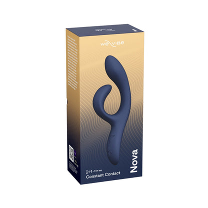 We-Vibe - Nova Gen 2 Rabbit Vibrator Boleh Dicas Semula Kawalan Aplikasi (Biru Malam)