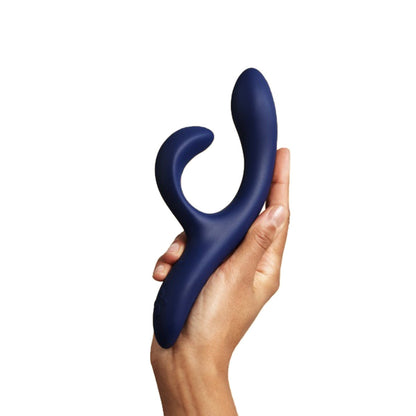 We-Vibe - Nova Gen 2 Rabbit Vibrator Boleh Dicas Semula Kawalan Aplikasi (Biru Malam)