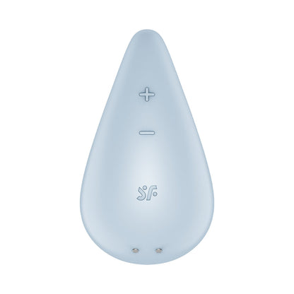 Satisfyer - Penggetar Klitoris Letak Atas Dew Drop Biru