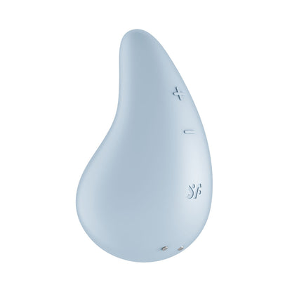 Satisfyer - Penggetar Klitoris Letak Atas Dew Drop Biru