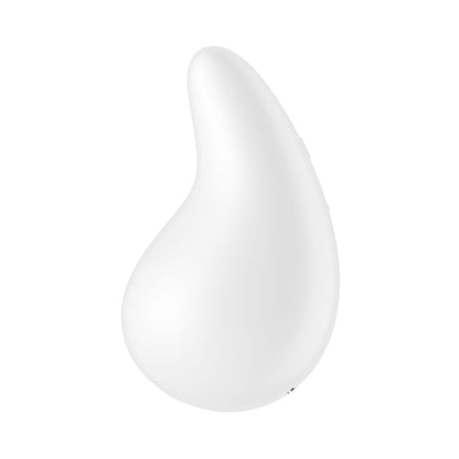 Satisfyer - Penggetar Klitoris Lay-On Dew Drop Putih
