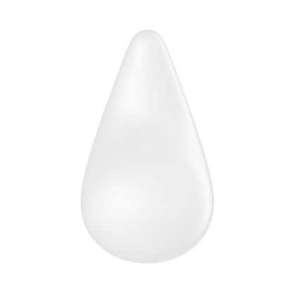 Satisfyer - Penggetar Klitoris Lay-On Dew Drop Putih