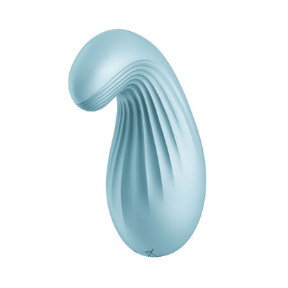 Satisfyer - Dipping Delight Penggetar Klitoris Lay-on Biru Muda