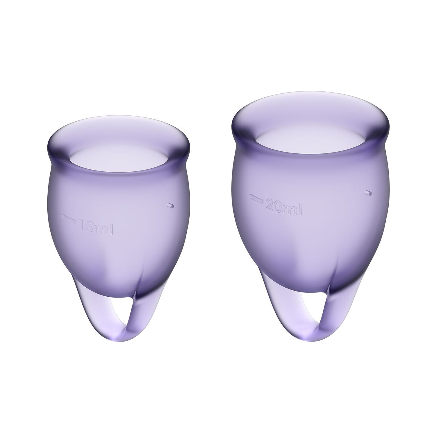 Satisfyer - Feel Confident 2-pc Menstrual Cup Dark Blue