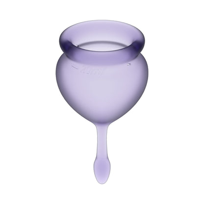 Satisfyer - Feel Good 2-pc Menstrual Cup Ungu