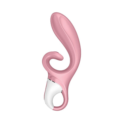 Satisfyer - Penggetar Arnab Kawalan Aplikasi Hug Me Merah Jambu