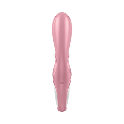 Satisfyer - Penggetar Arnab Kawalan Aplikasi Hug Me Merah Jambu
