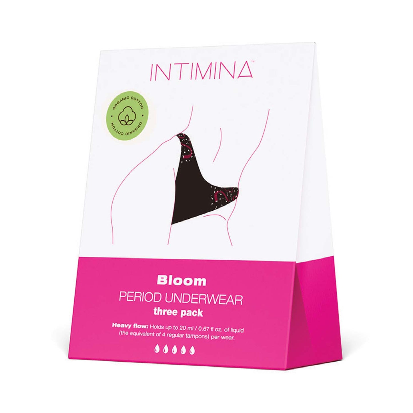 Intimina - Bloom Menstrual Panties 3 Packs Large